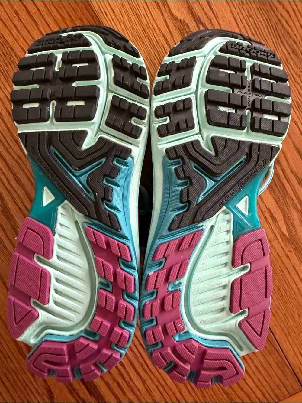 Women’s Brooks Ravenna 7 Purple and Teal Running Shoes